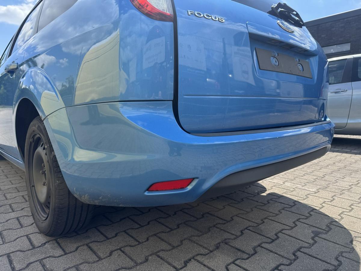 Ford Focus 2 DA3 original Stossf&auml;nger Sto&szlig;stange hinten Turnier Kombi Vision Blau Facelift Bj.2008